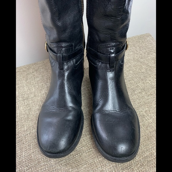 Tory Burch Black Nadine Riding boot - Picture 4 of 8